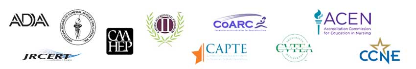 health accreditation logos