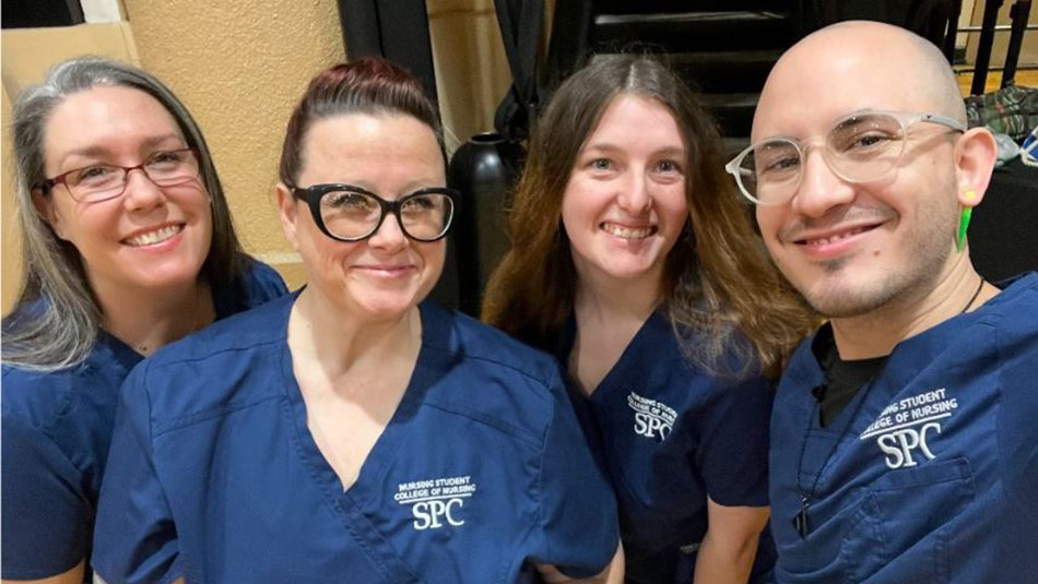 Amy Schwartz, Desireé DiRisio, Mackenzie Proper and Kevin Hubbard Gonzalez