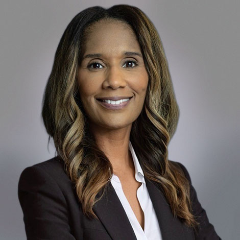 Raquel Hairston portrait in a business suit