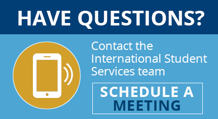 international students schedule a meeting