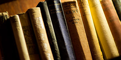 shelf of books