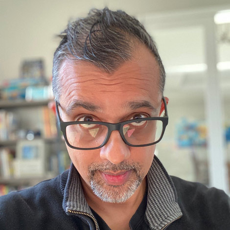 portrait of Krishna Sadasivam
