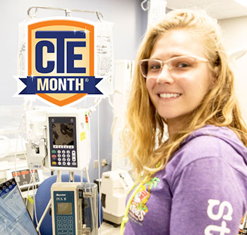 Career and TEch Education Month CTE image