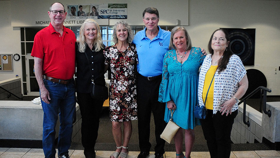 family photo of the donors Mary Avery and Dewey Mitchell