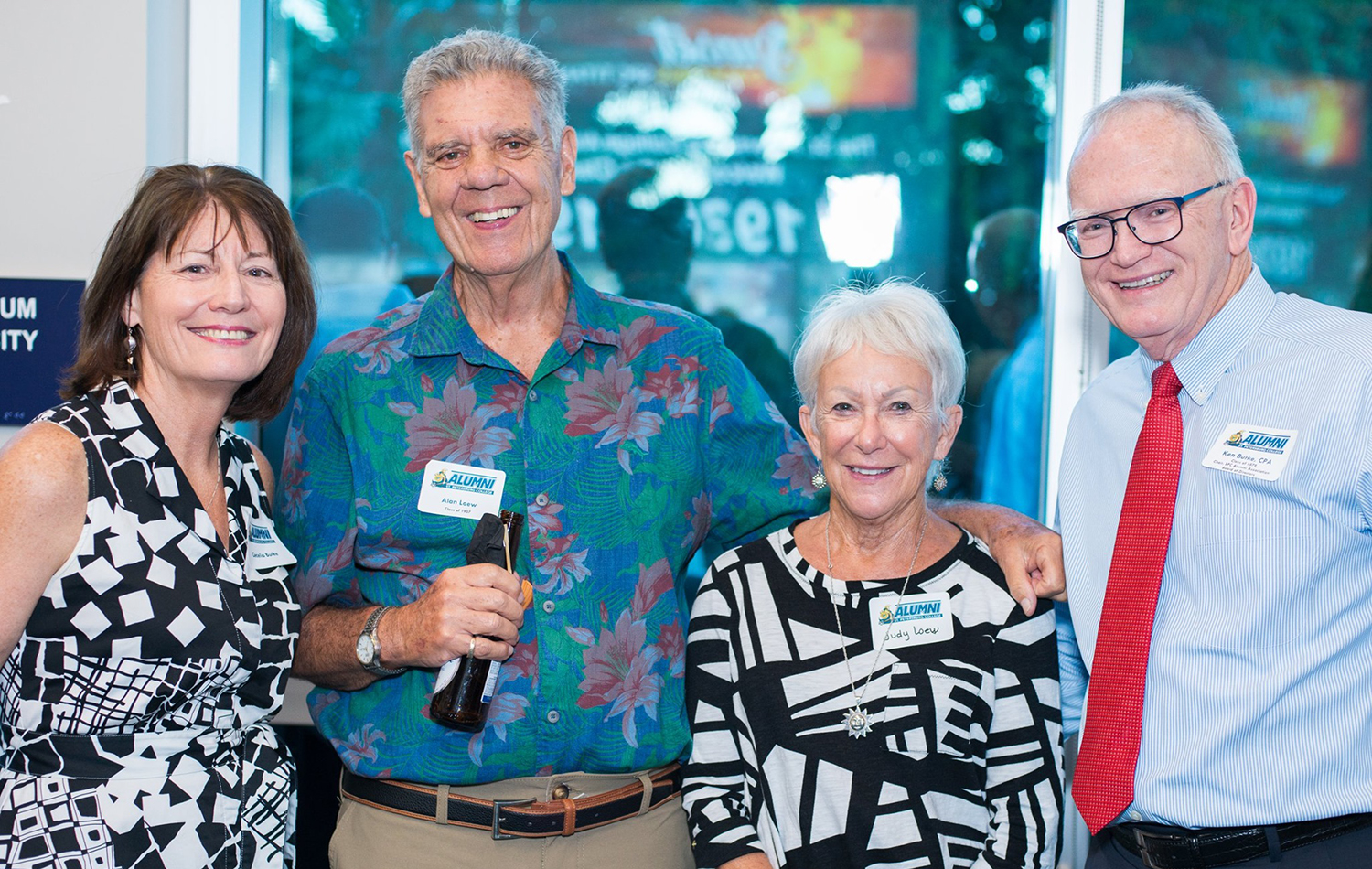 Ken Burke and others attend SPC Alumni Association mixer