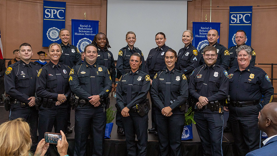 first cohort of police officers who completed the Applied Mental Health Advanced Technical Certificate