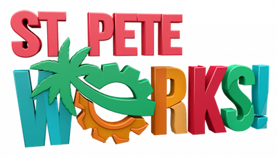 st pete works logo
