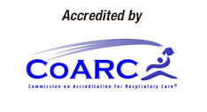 Commission on Accreditation for Respiratory Care logo