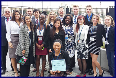 SPC students Model UN Team image